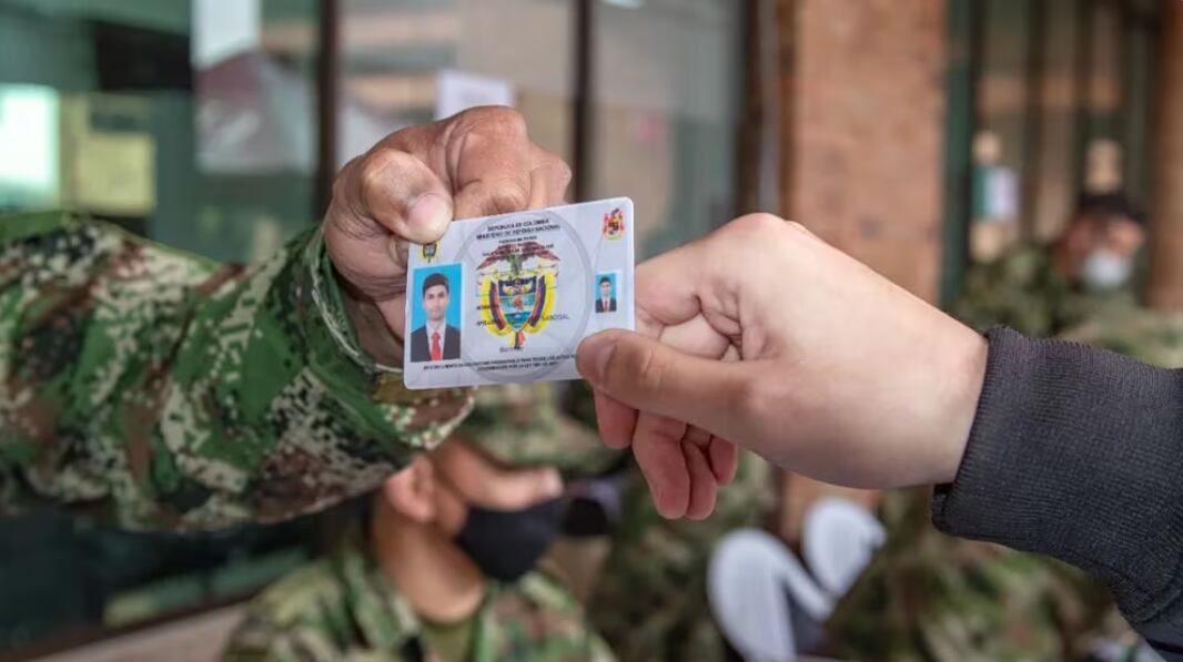 Así puede definir su situación militar en Colombia- crédito Ministerio de Defensa