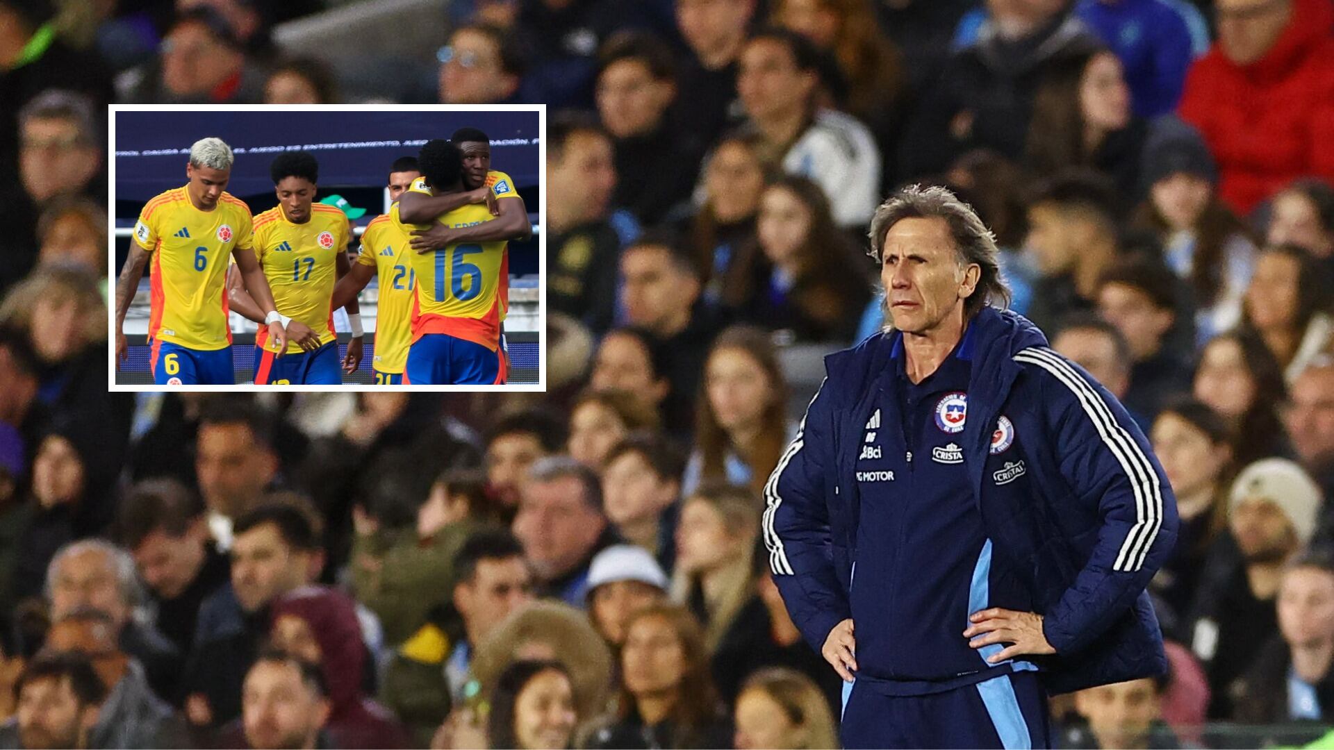 Ricardo Gareca y la selección Colombia