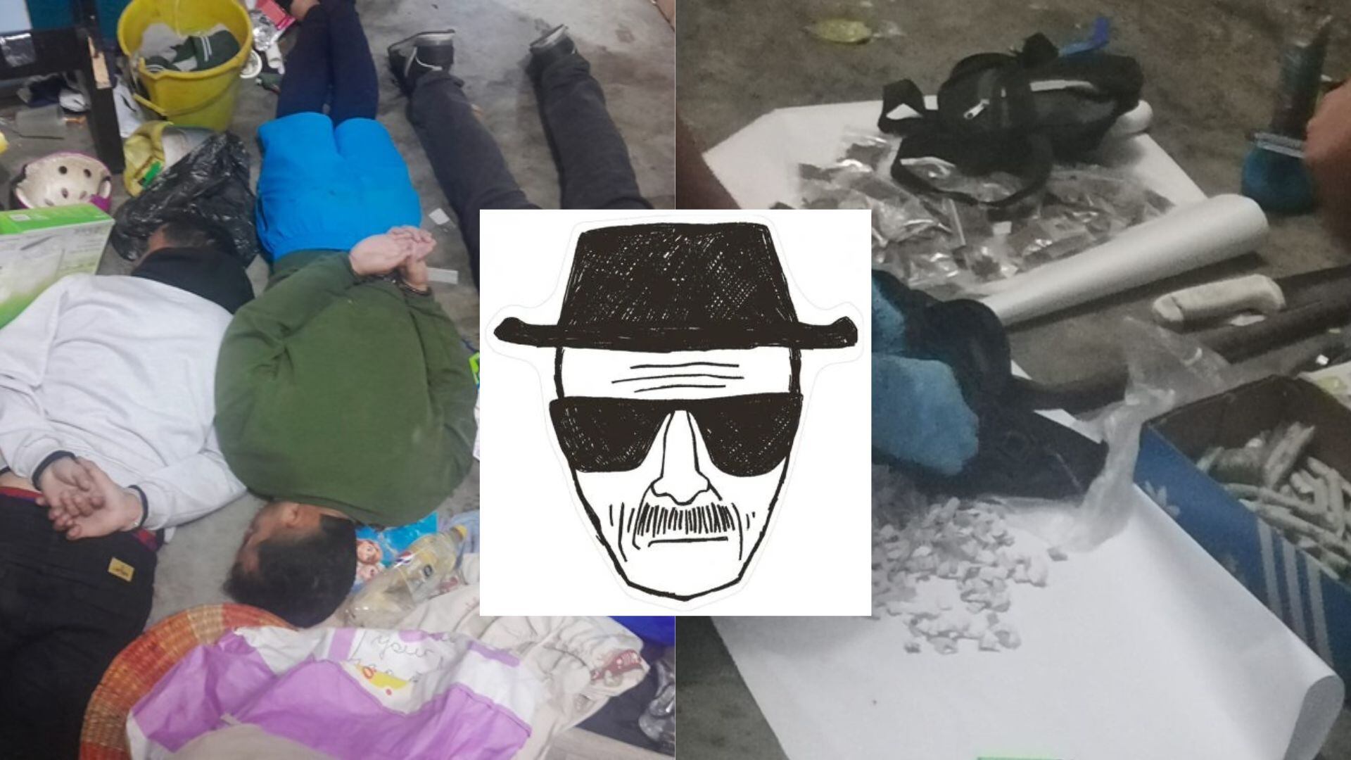 Banda ‘Heisenberg' es detenida en San Juan de Lurigancho.