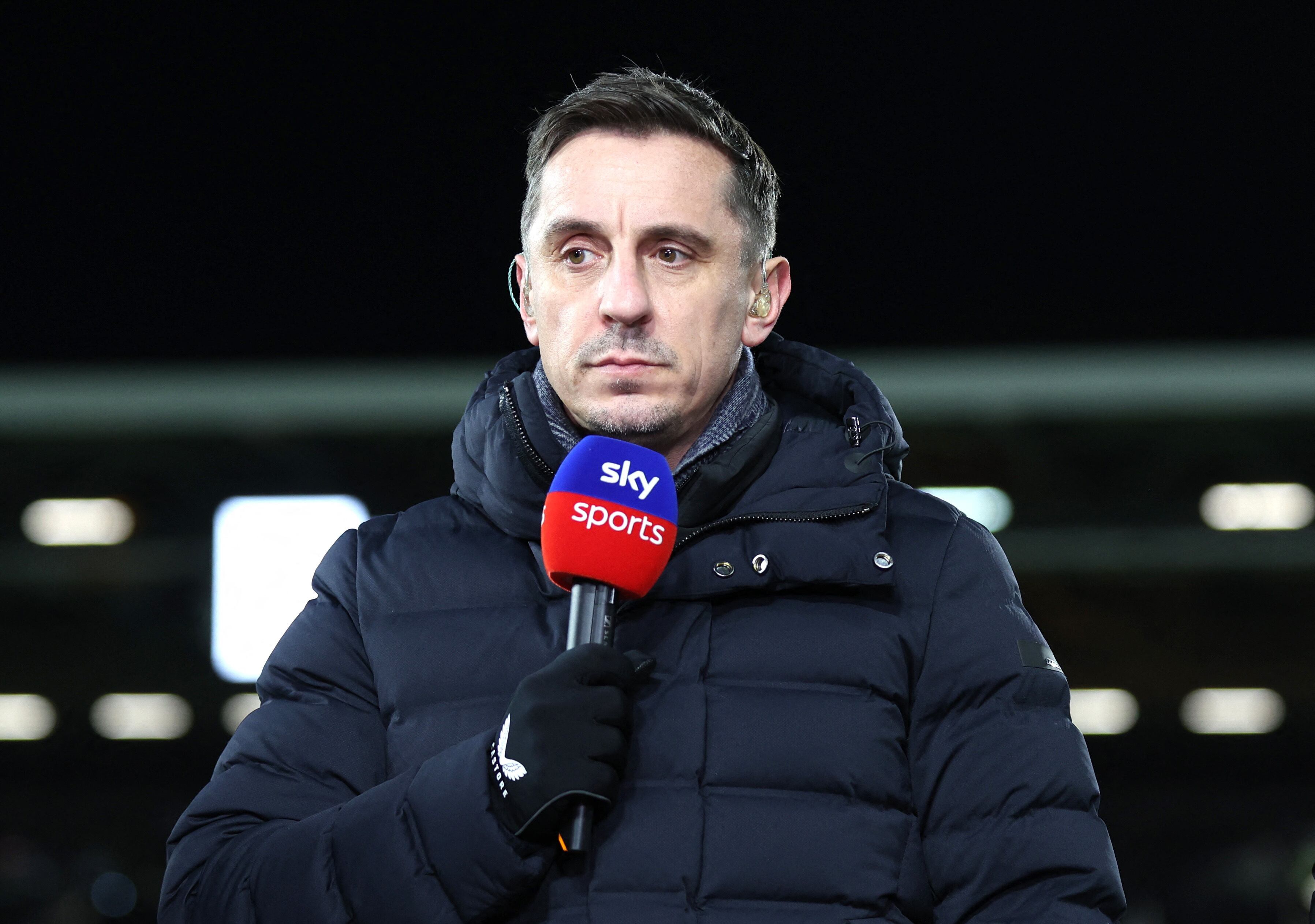 Gary Neville tampoco cantó el himno de Inglaterra en su etapa como jugador (REUTERS/David Klein)