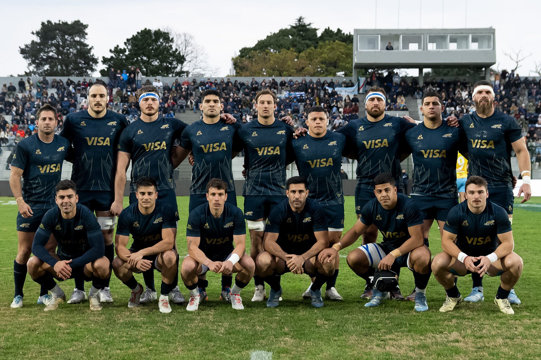 Los Pumas derrotaron a Los Teros 79-5 en Uruguay (Crédito: Prensa UAR - Gaspafotos (Enzo Santos)