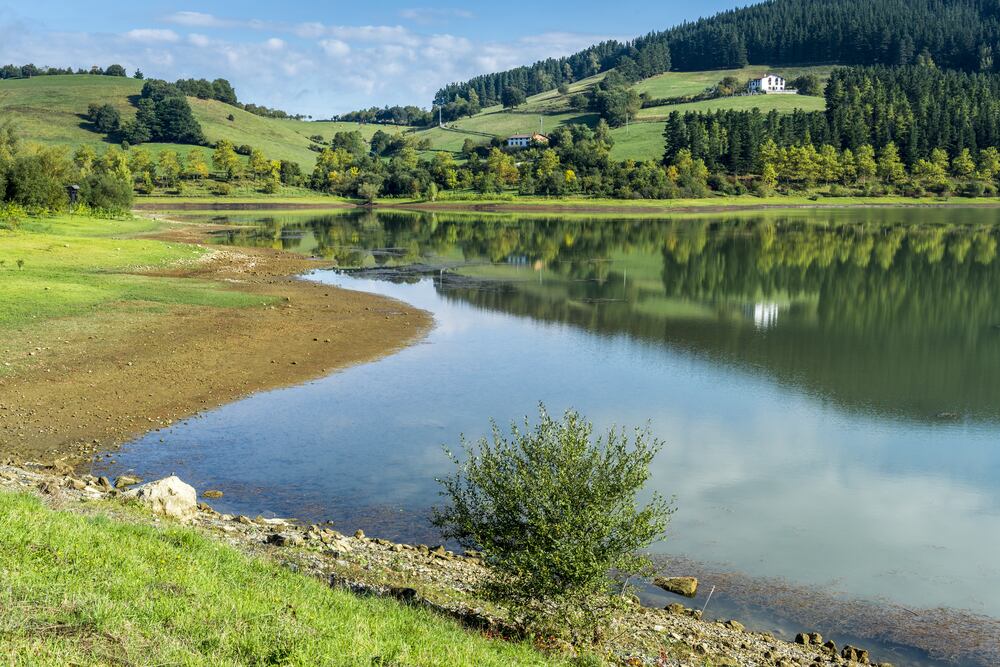 Embalse de Urkulu, en Guipúzcoa (Shutterstock).