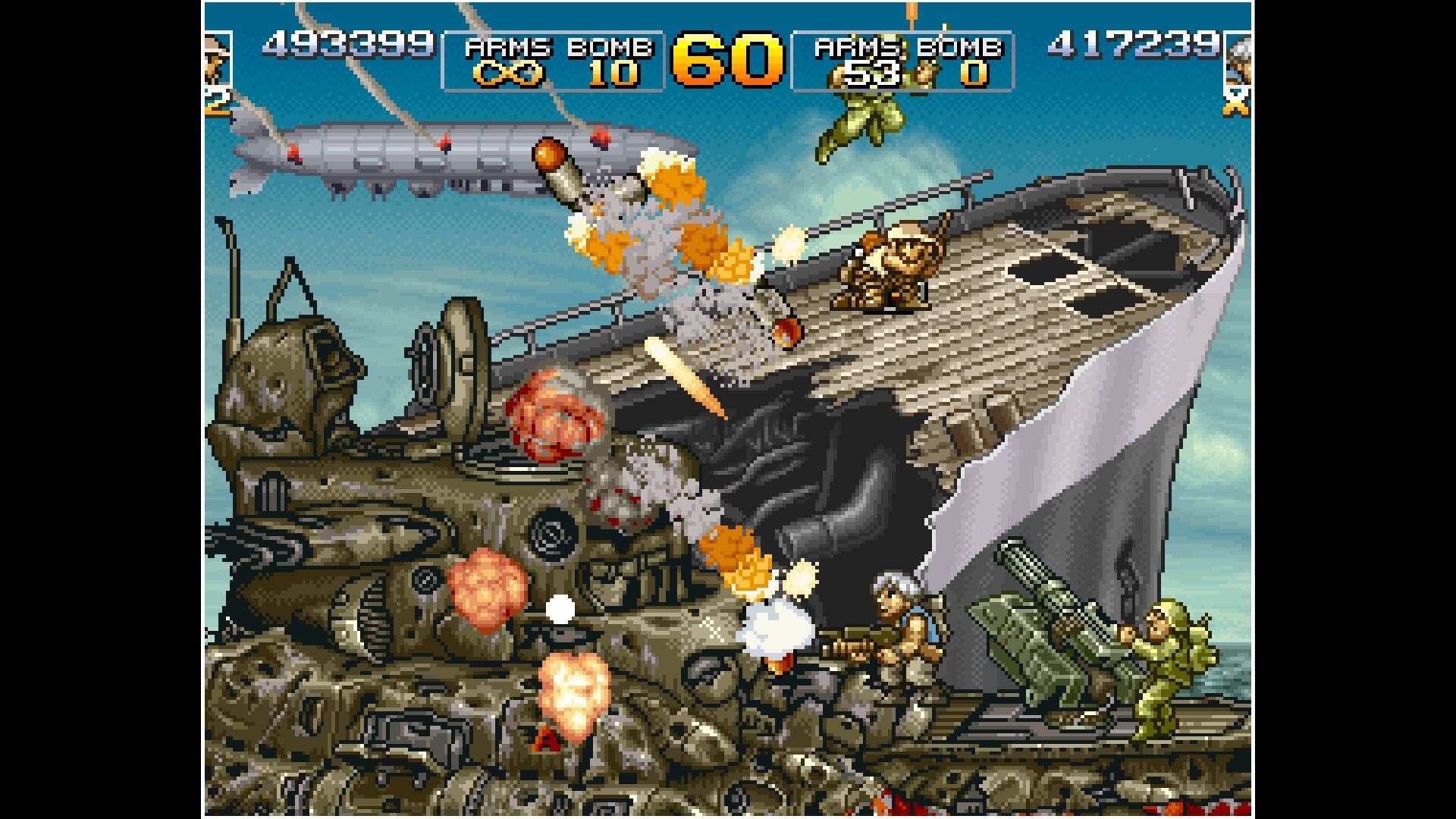 Metal Slug 4, de SNK.