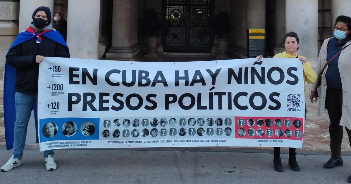 Niños presos Cuba Schamis