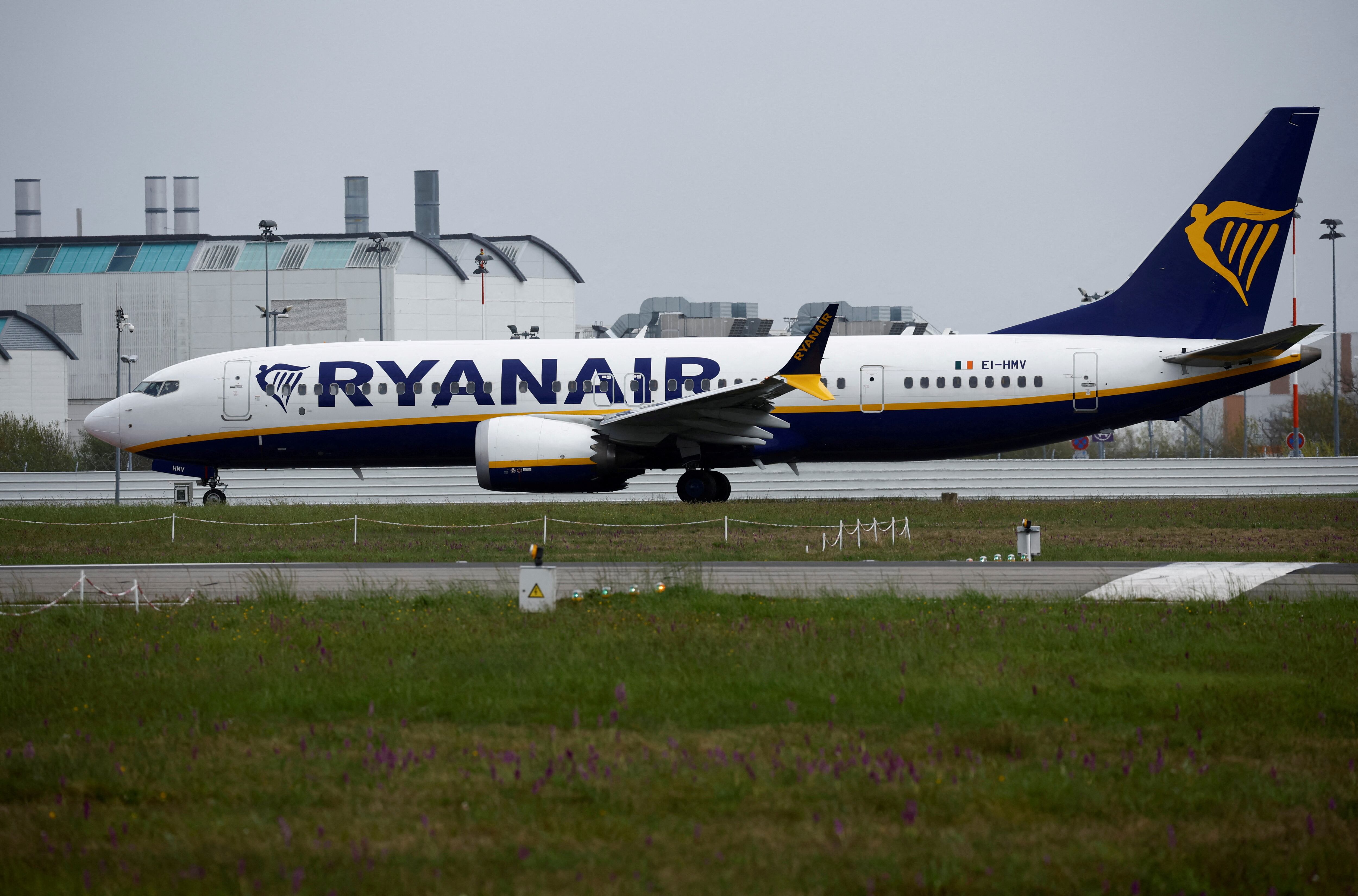 Un vuelo de Ryanair en Nantes. (Reuters/Stephane Mahe)