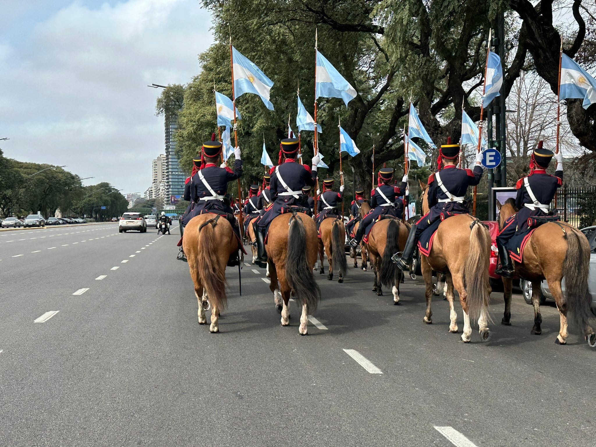 El homenaje del ministerio de Defensa a San Martín