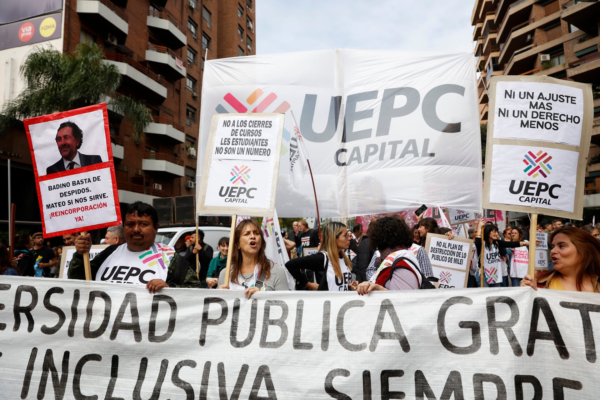 Marcha universitaria federal 23A - Cordoba