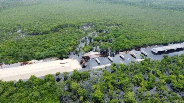 Inundaciones Bacalar Tren Maya