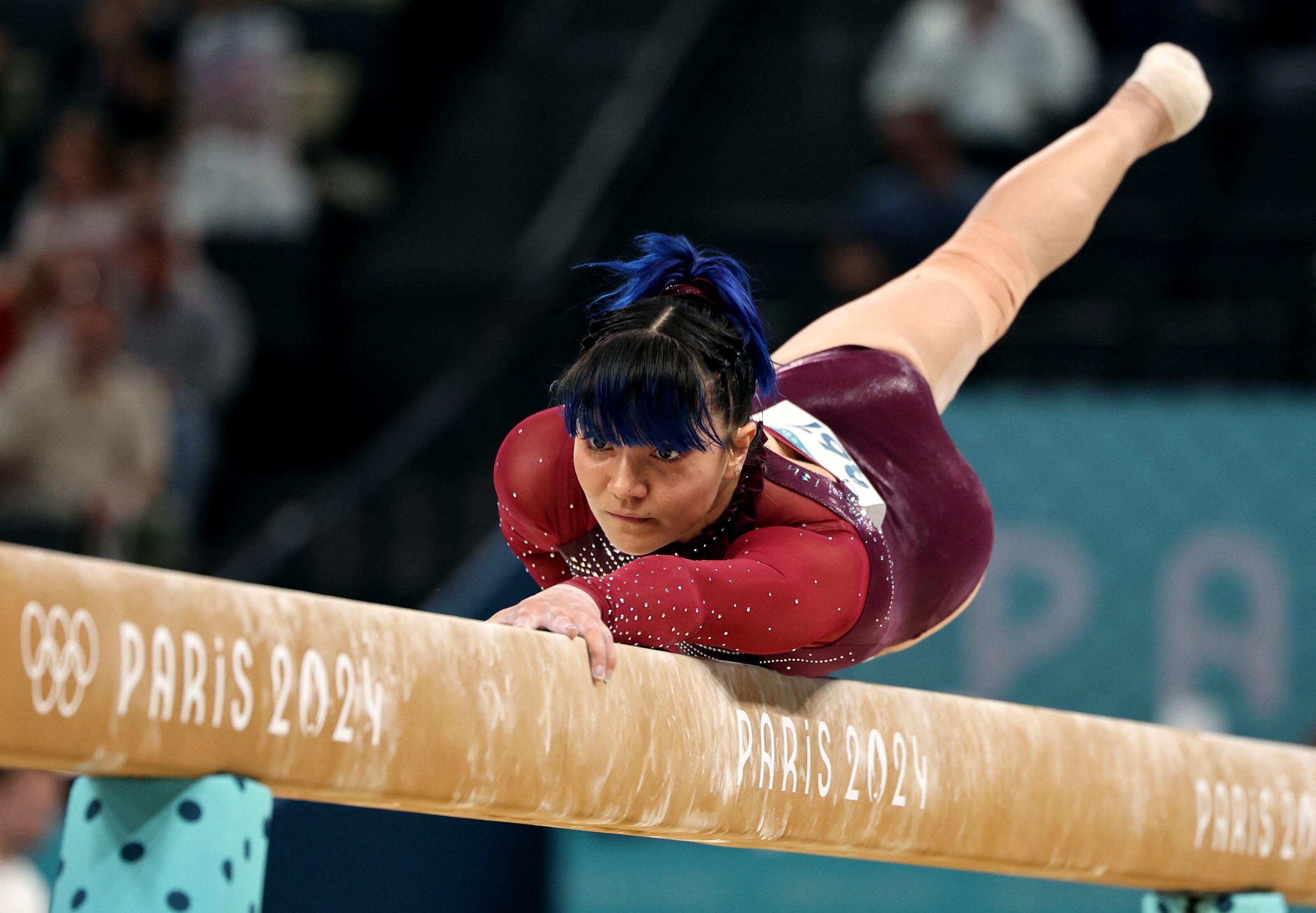 Alexa Moreno no clasifica a la final de gimnasia artística (REUTERS/Mike Blake)