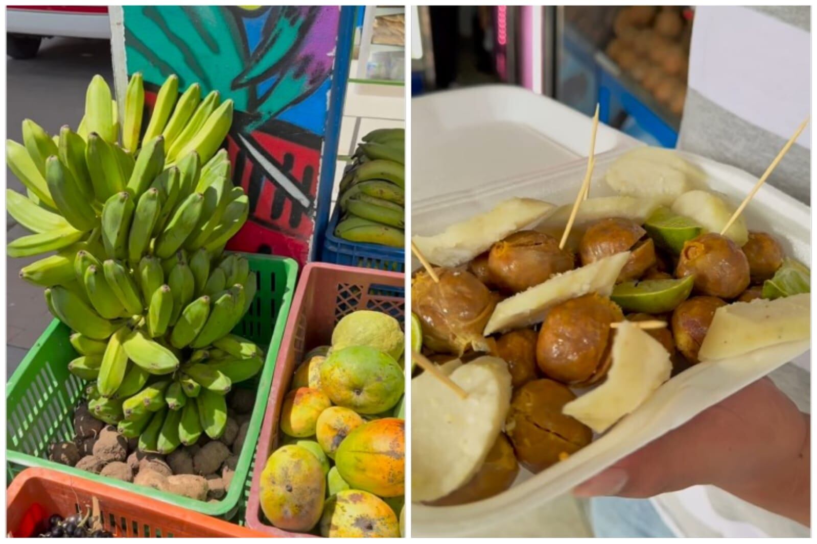 Leo, la fundadora, emigró desde Magdalena para traer a Bogotá los sabores tradicionales de la región, desde bollos y quesos hasta guineo verde - crédito captura de pantalla @donovanbrito1 / instagram