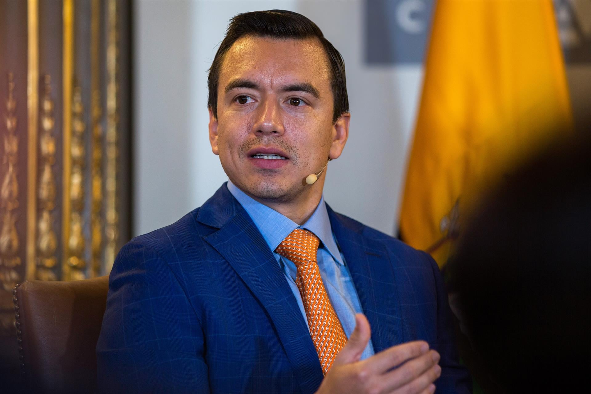 Noboa reconoce que la sequía y la crisis energética provocan el 