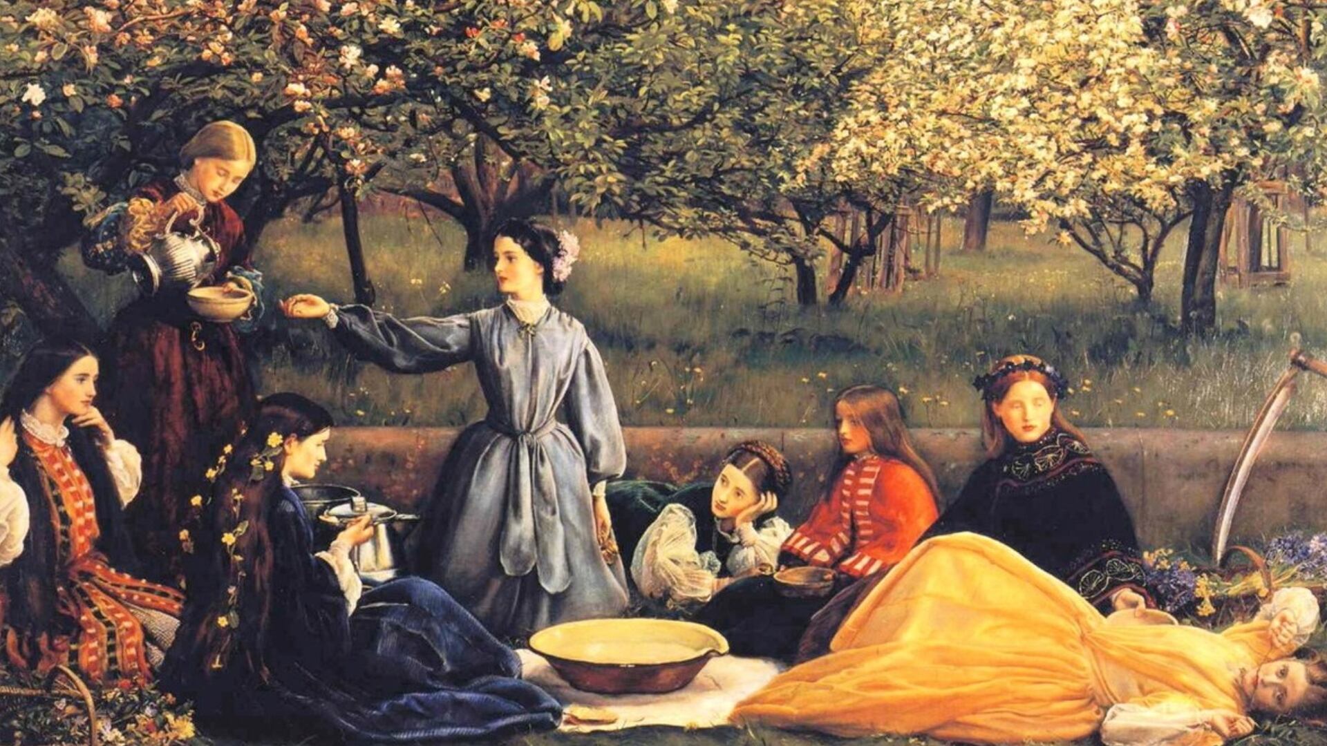 "Spring (Apple Blossoms)" de John Everett Millais