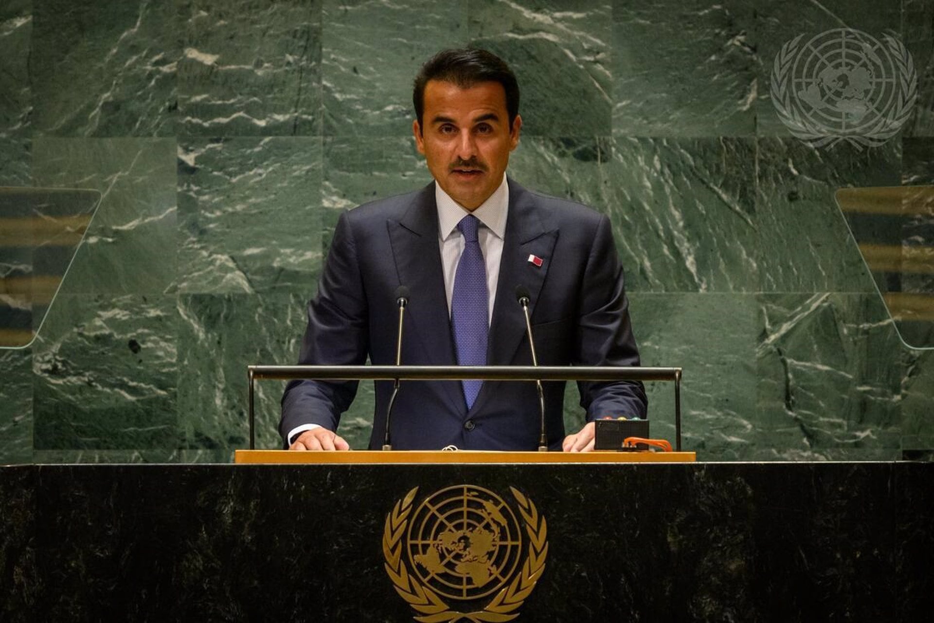 Qatar denuncia ante la Asamblea General de la ONU el 