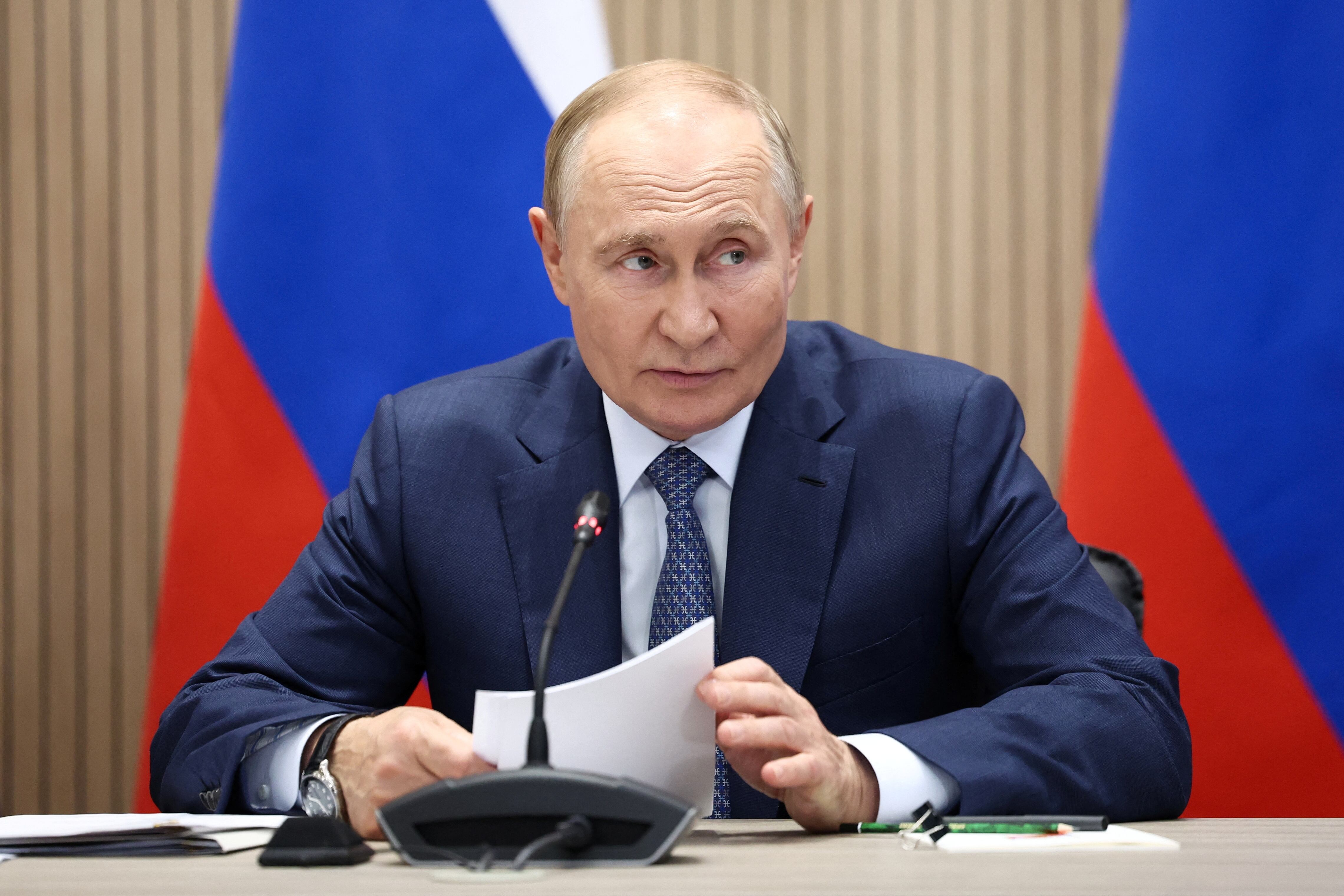 El presidente de Rusia, Vladimir Putin (Sputnik/Valery Sharifulin/Pool via REUTERS)