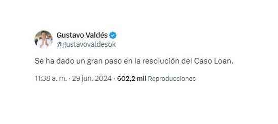 Gustavo Valdés Posteo Polémico