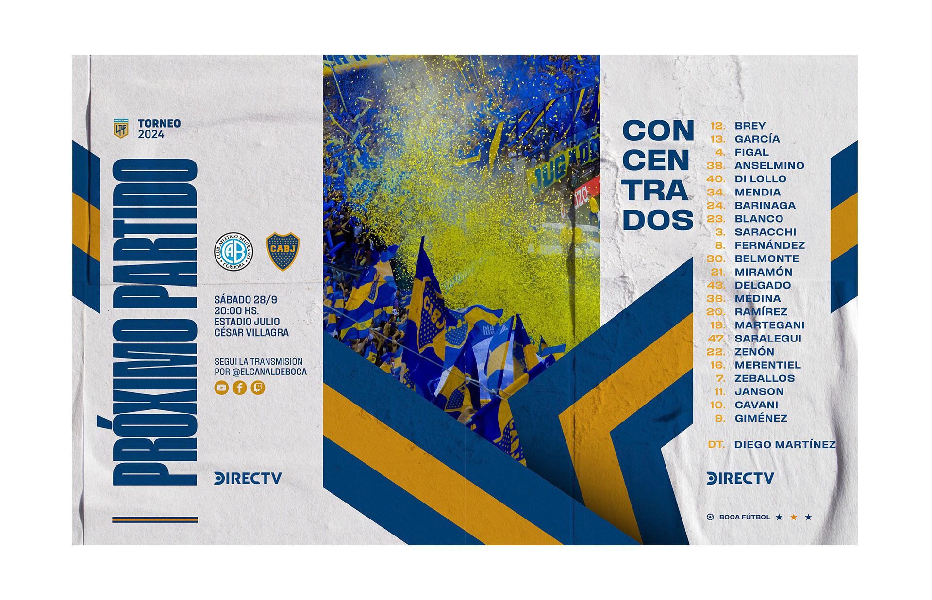 convocados boca