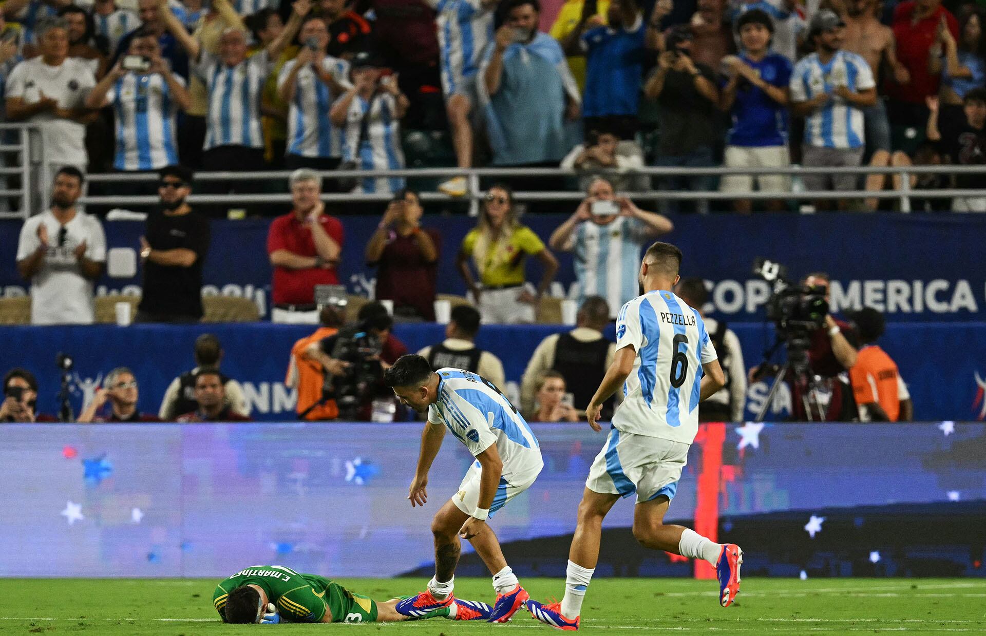 Copa América 2024 - Argentina Colombia - Festejos