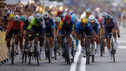 Fernando Gaviria terminó segundo en la Etapa 3, Richard Carapaz es nuevo líder: así van los colombianos en el Tour de Francia 2024
