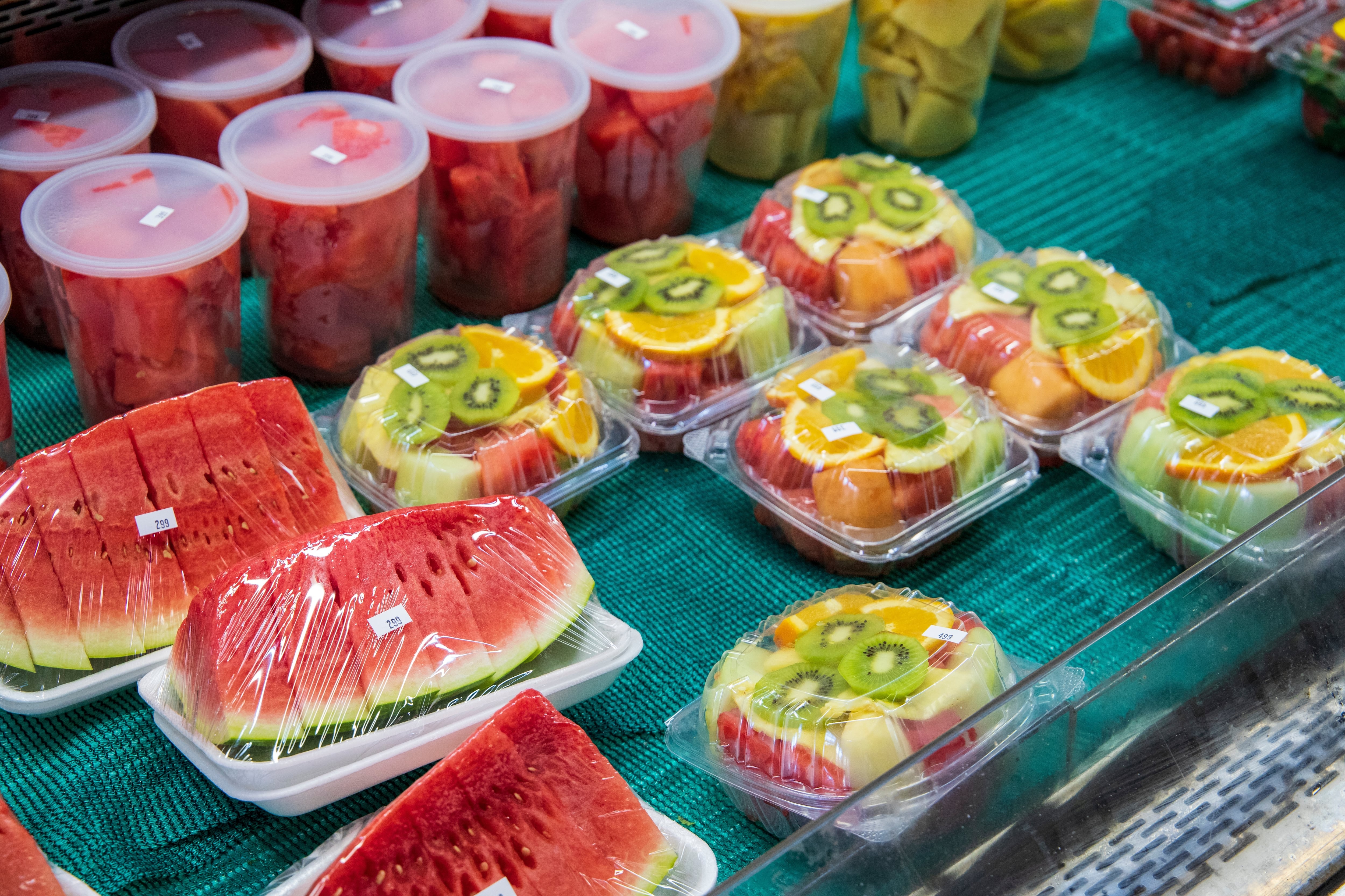 Frutas envasadas (Shutterstock España)