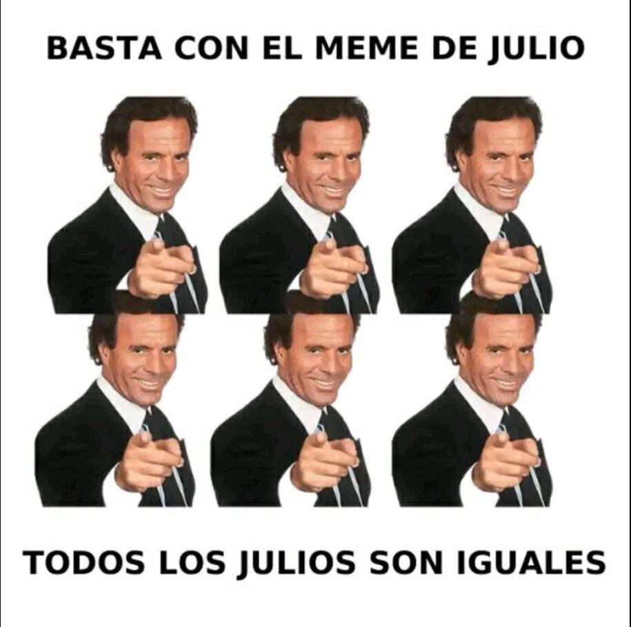 Julio Iglesias - julio - meme - mes - Perú - historias - 30 junio