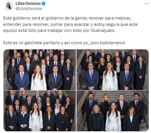 Libia Dennise García Muñoz Ledo - Gabinete