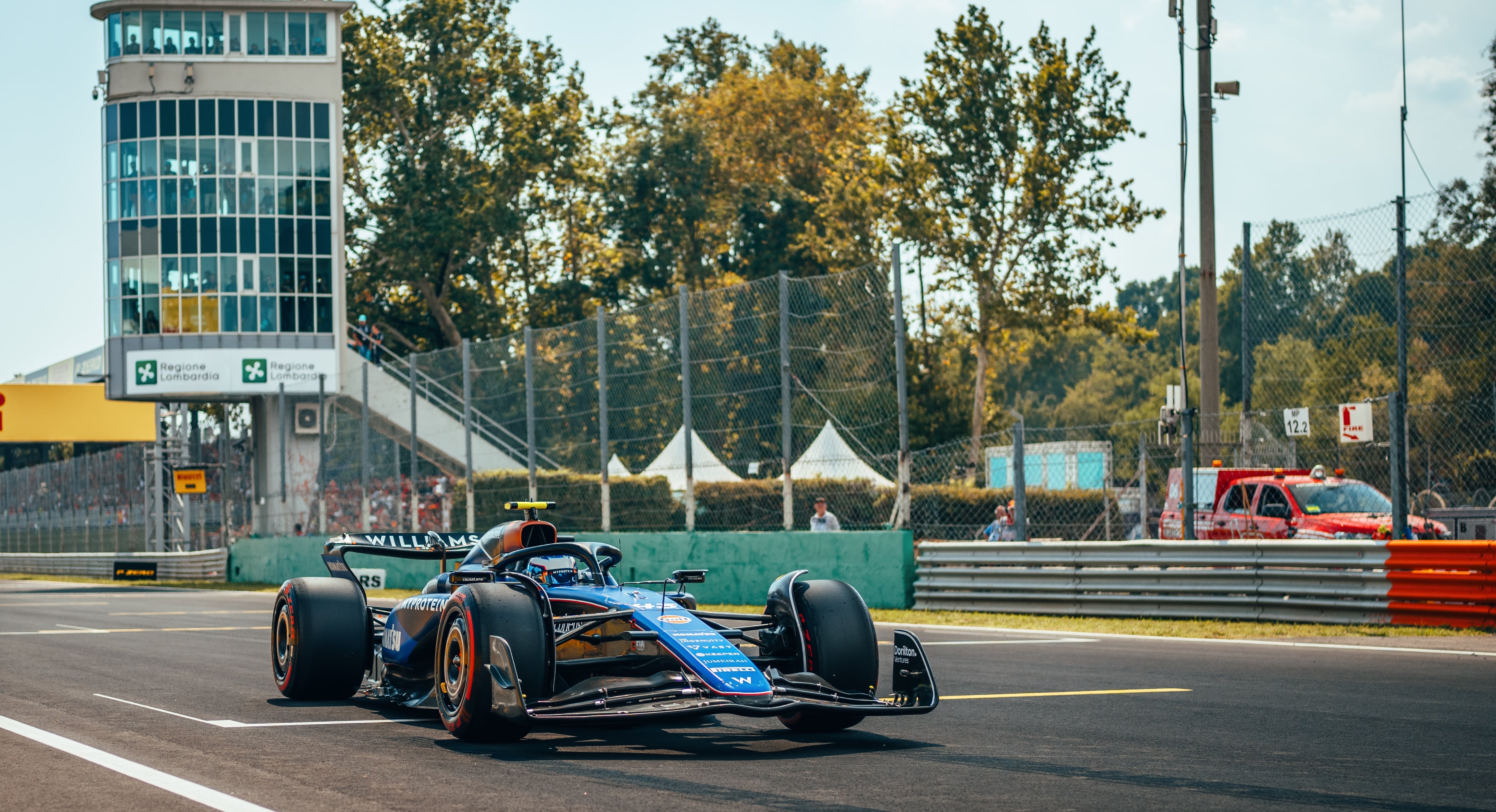 El piloto argentino largó en el 18° lugar y terminó en el puesto 12 en Monza