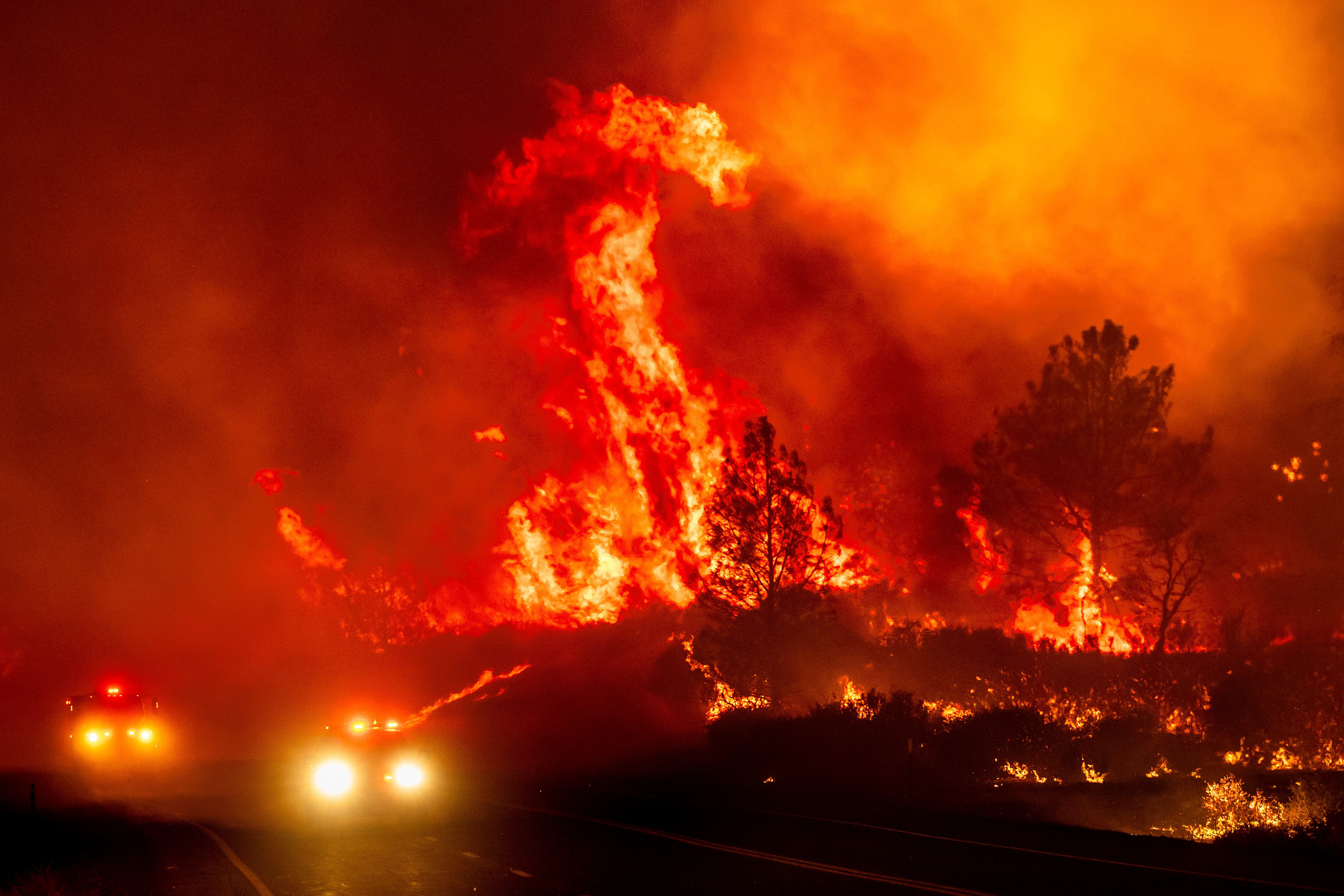 Un aumento de 1 microgramo en PM2.5 de incendios forestales eleva el riesgo de demencia en un 21% (AP Foto/Noah Berger)