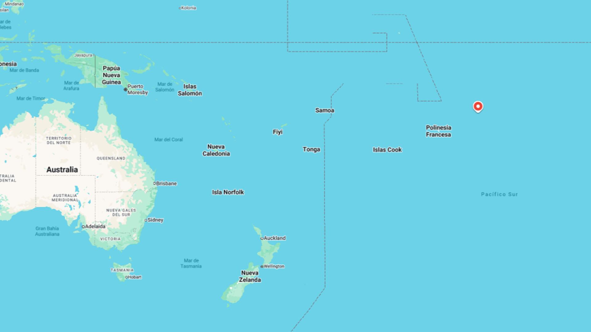 mapa tepoto norte