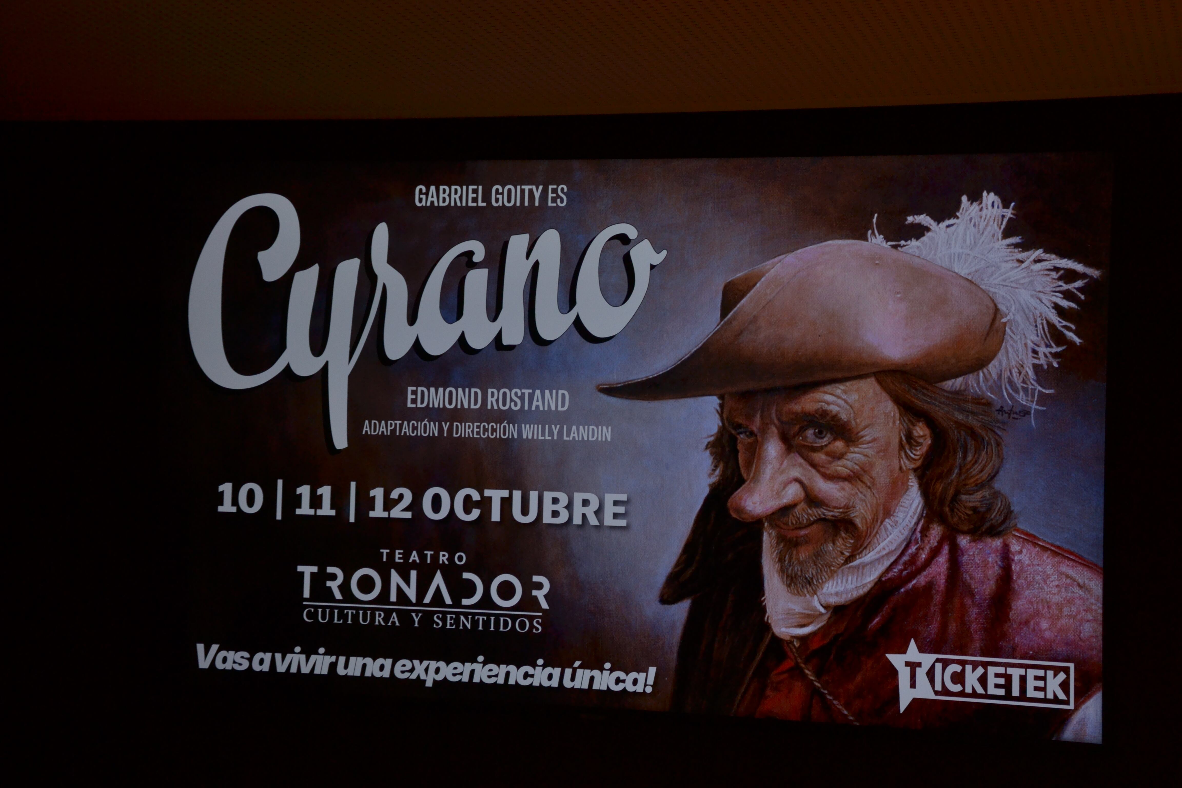 Lanzamiento Cyrano de Bergerac Tronador Mar del Plata