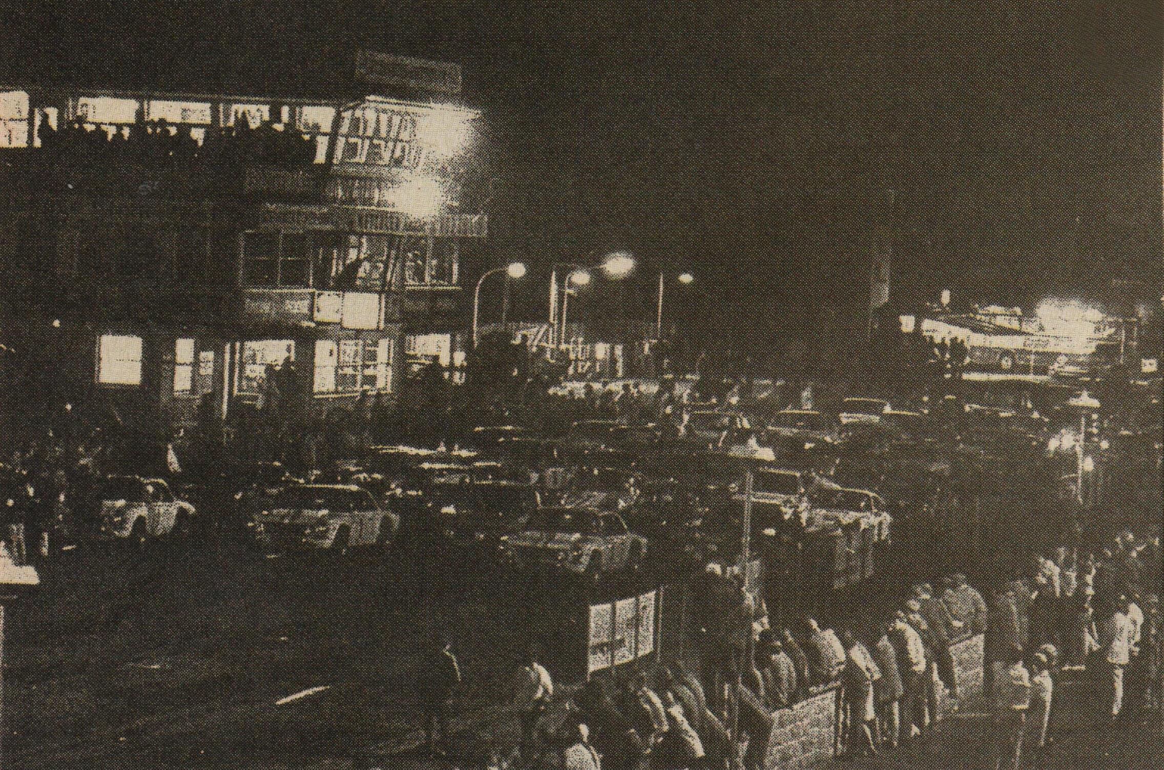 La largada en el Ring y los tres "Elefantes Blancos" adelante del resto (Archivo CORSA)