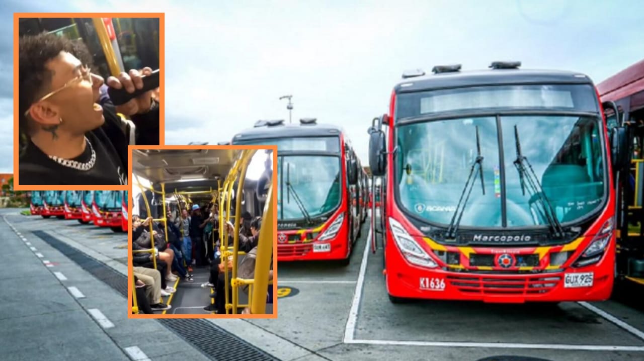 Video: armaron tremenda fiesta en TransMilenio con una ronda infantil; “Próxima parada: ‘La granja de mi tío’”