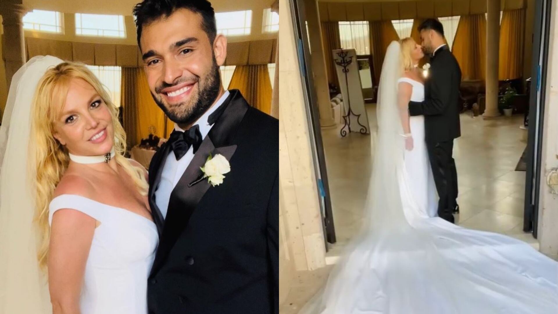 Britney Spears y Sam Asghari se casaron en 2022 y se separaron en agosto de 2023 después de un año de matrimonio (Instagram/@britneyspears)