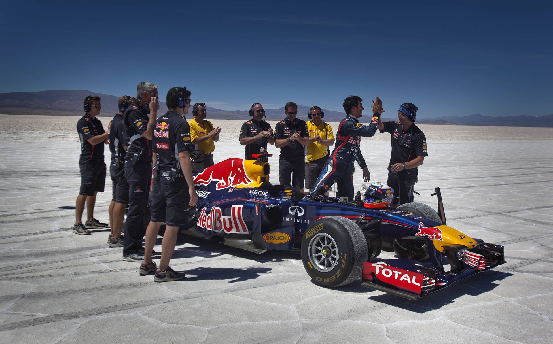 Daniel Ricciardo en Argentina