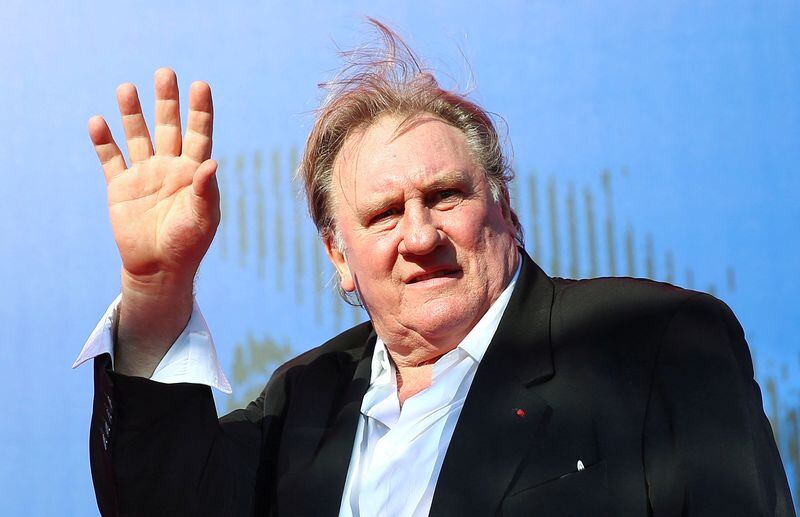 Foto de archivo de Gerard Depardieu en el Festival de Cine de Venecia Sept 5, 2017. REUTERS/Alessandro Bianchi/