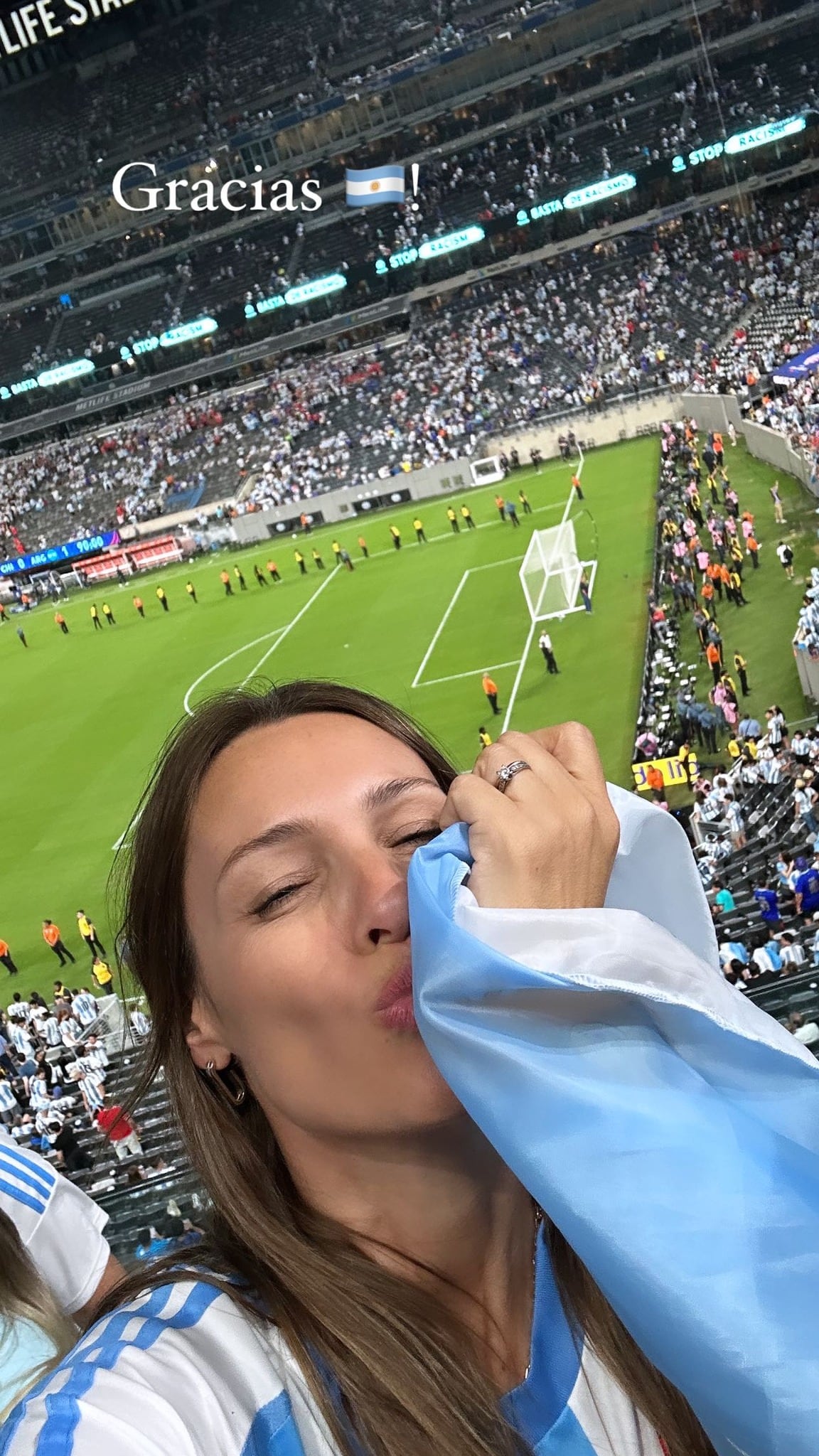 Pampita Selección Estados Unidos