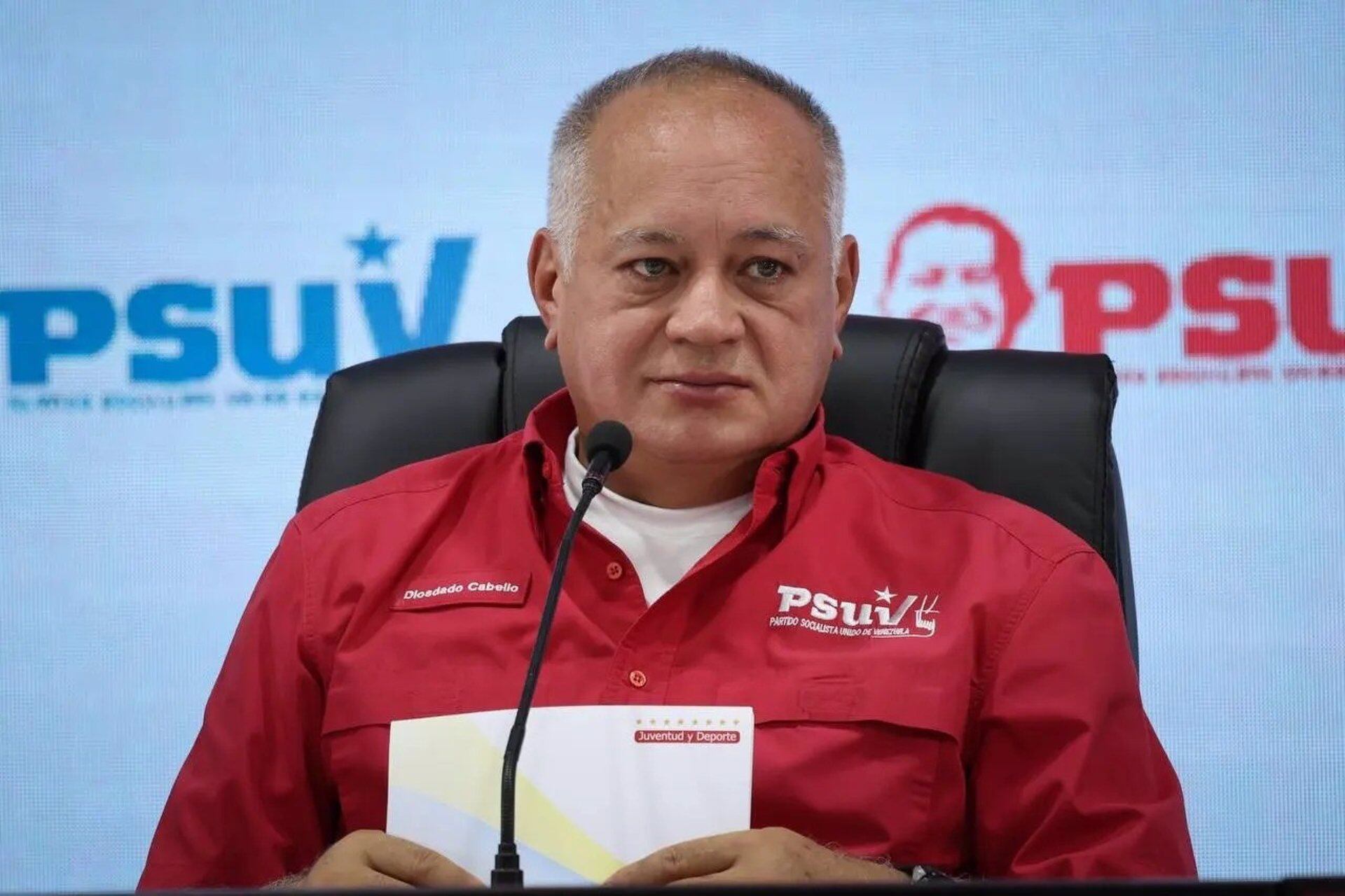 Diosdado Cabello asegura ante la Asamblea Nacional que 