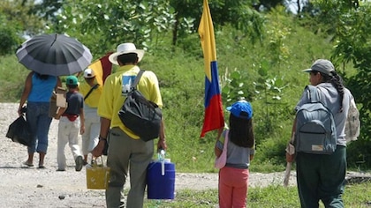 Cruz Roja alertó por crisis humanitaria en Colombia: desplazamientos masivos aumentaron un 101% en 2024