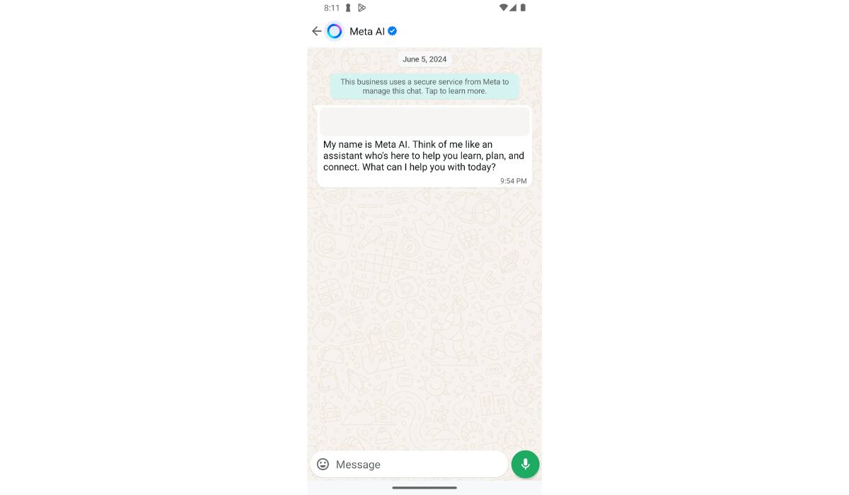 WhatsApp ahora permitiría que los usuarios le manden audios a Meta AI. (WaBetaInfo)