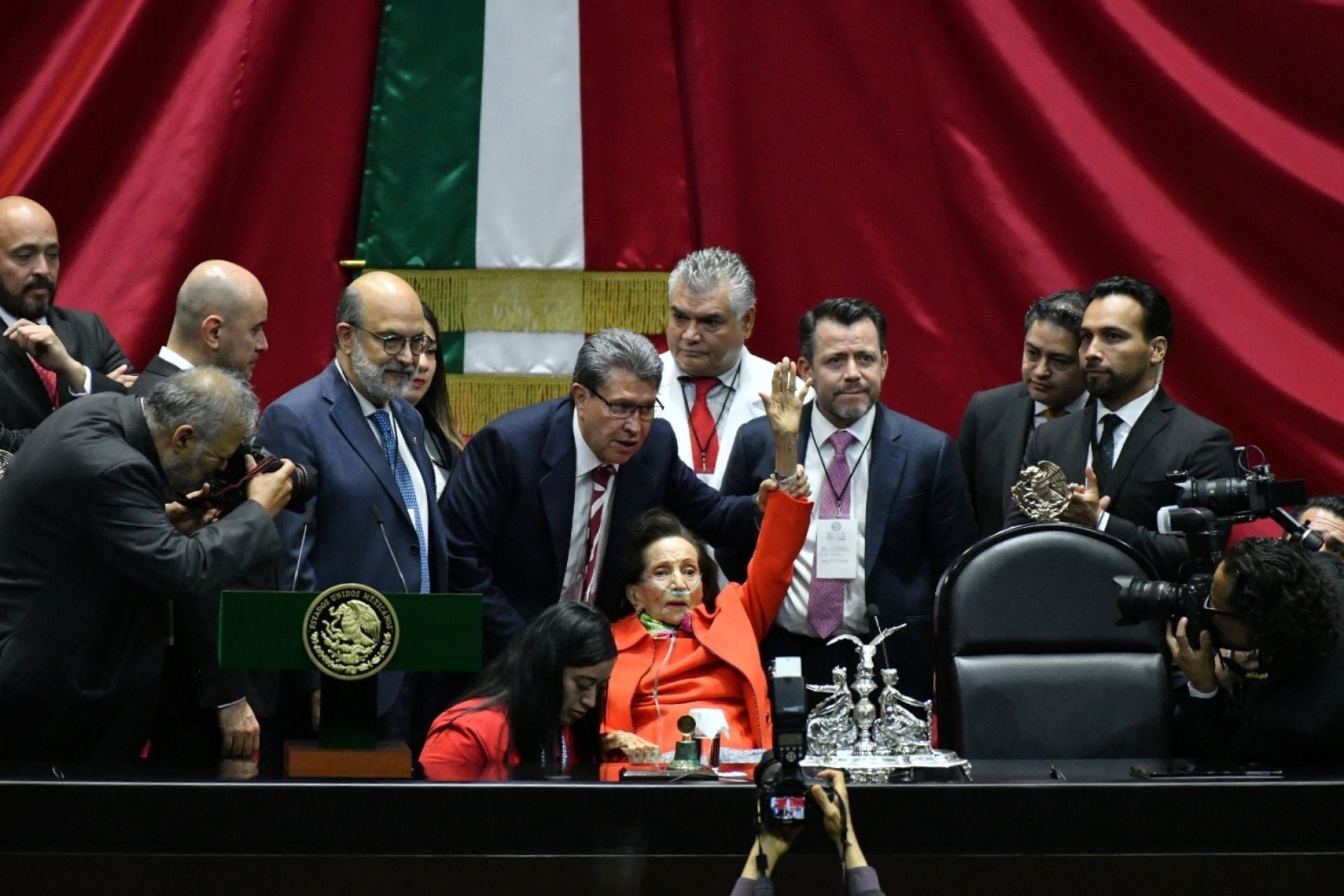 México, Toma de Protesta, Cámara de Diputados, Ifigenia Martínez