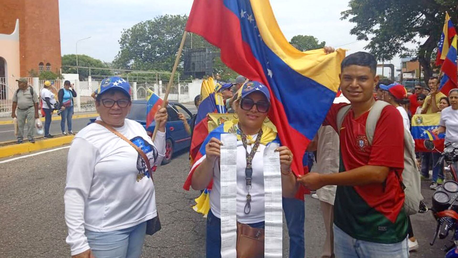 Marchas en El Vigía