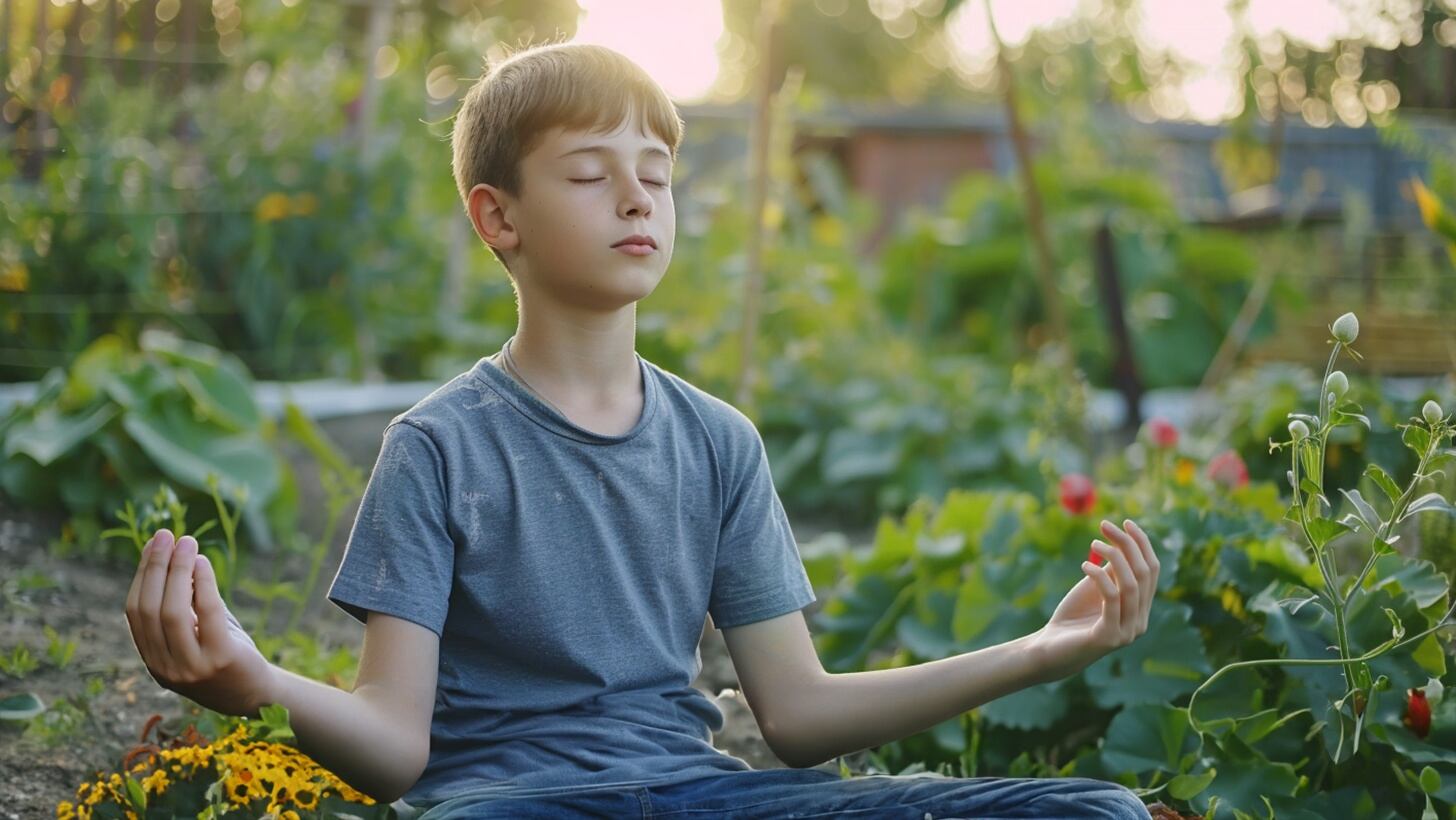 adolescencia y meditación (Imagen Ilustrativa Infobae)