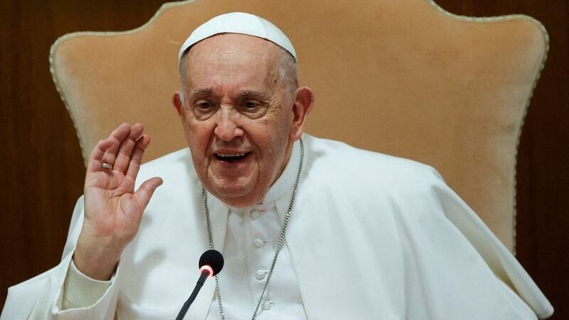 FOTO DE ARCHIVO. El papa Francisco asiste al Encuentro Mundial sobre la Fraternidad Humana, en el Vaticano