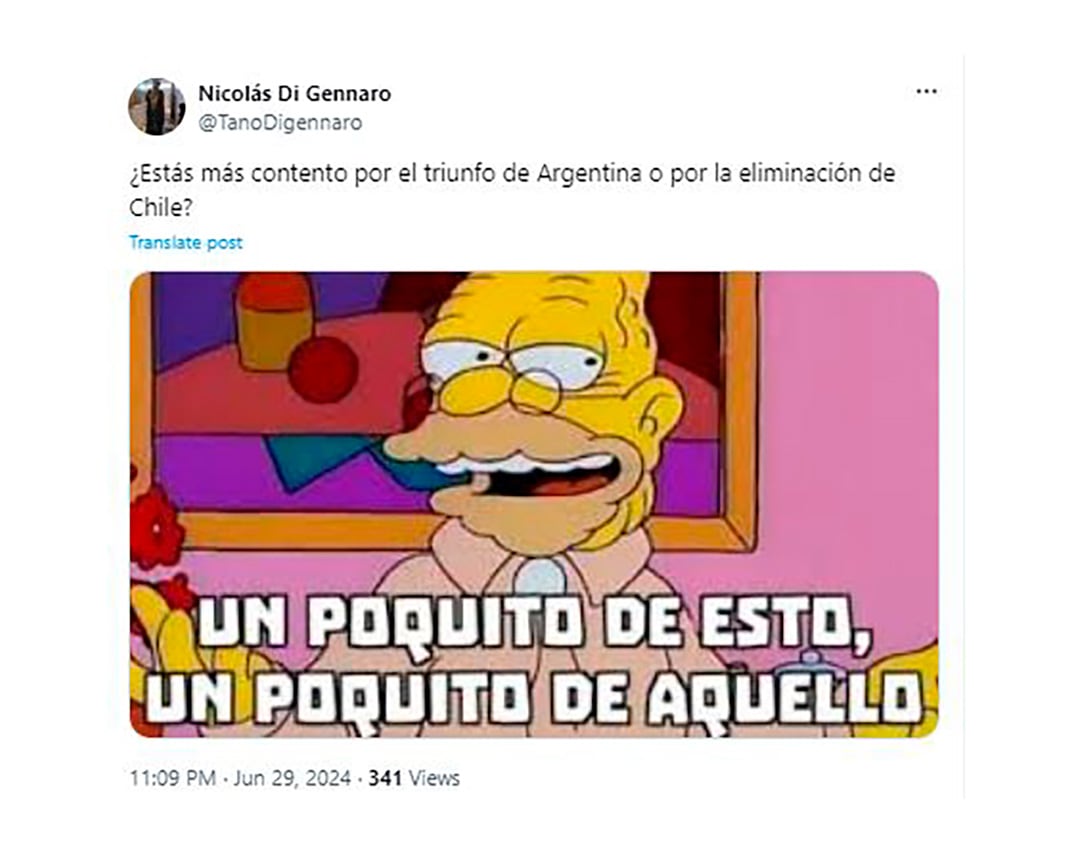 Los memes de Argentina Perú