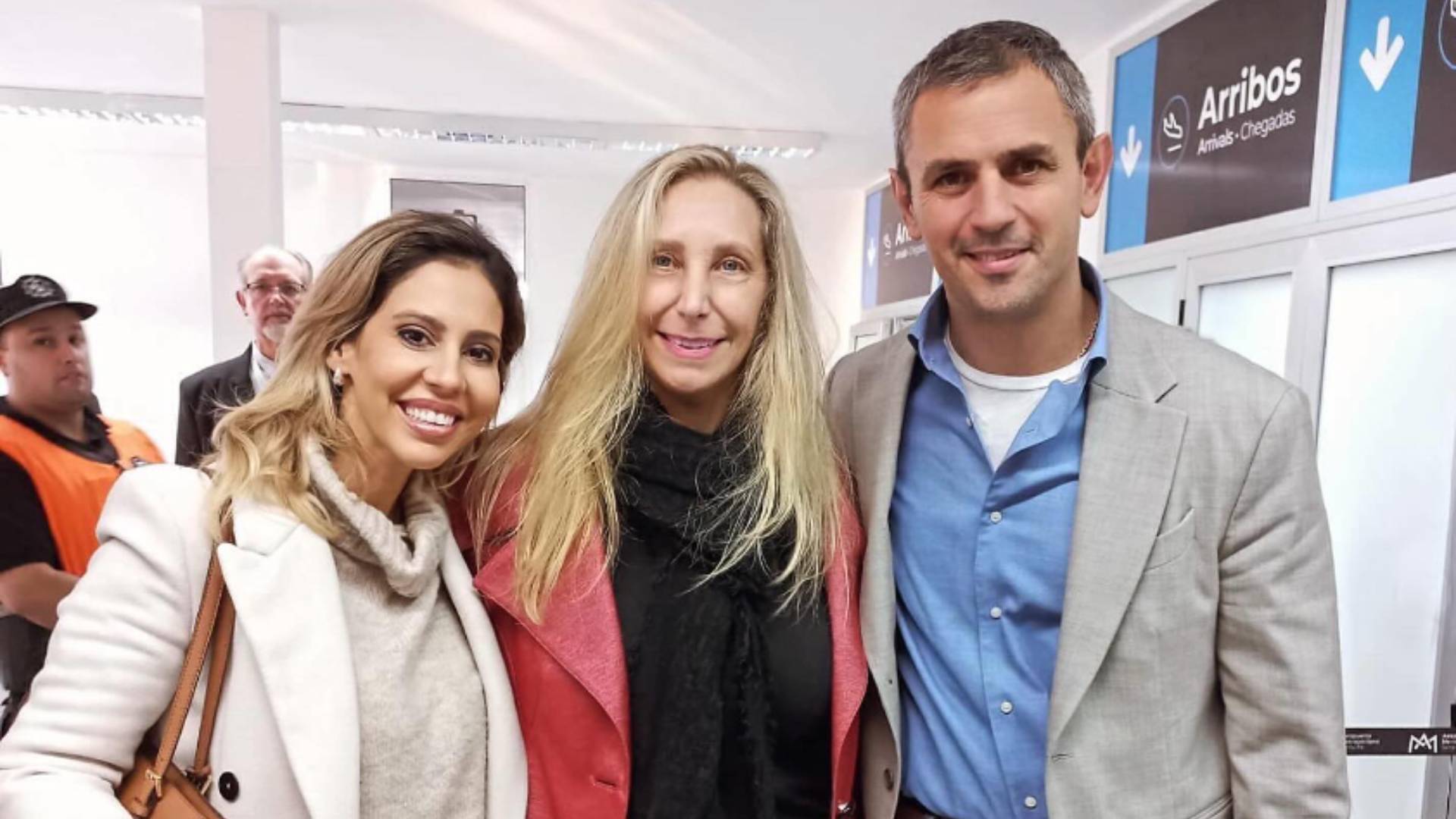 Visita de Karina Milei y Martín Menem a Santa Fe (Foto: @rominadiez.ok)