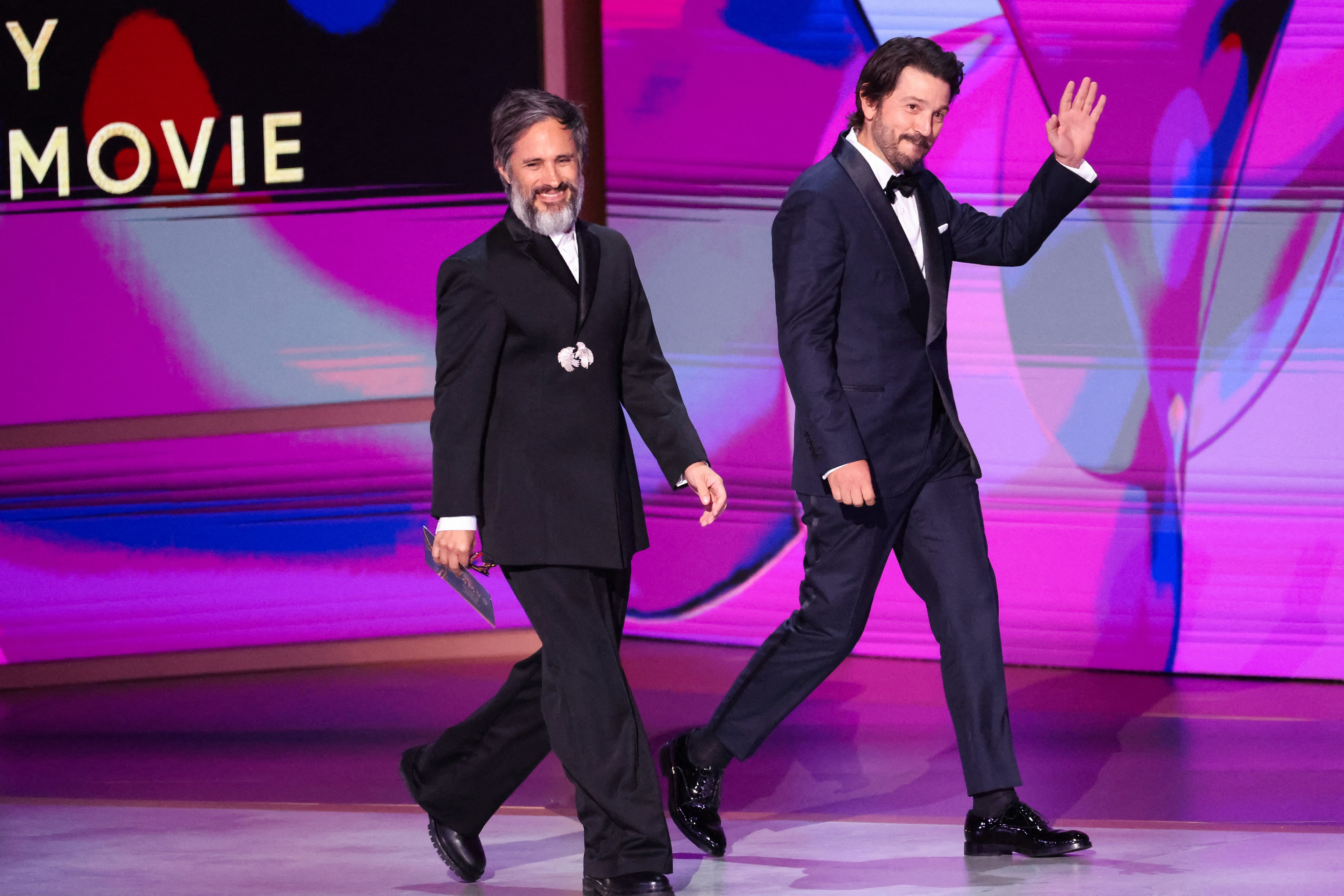 Gael Garcia Bernal y  Diego Luna (REUTERS/Mario Anzuoni)