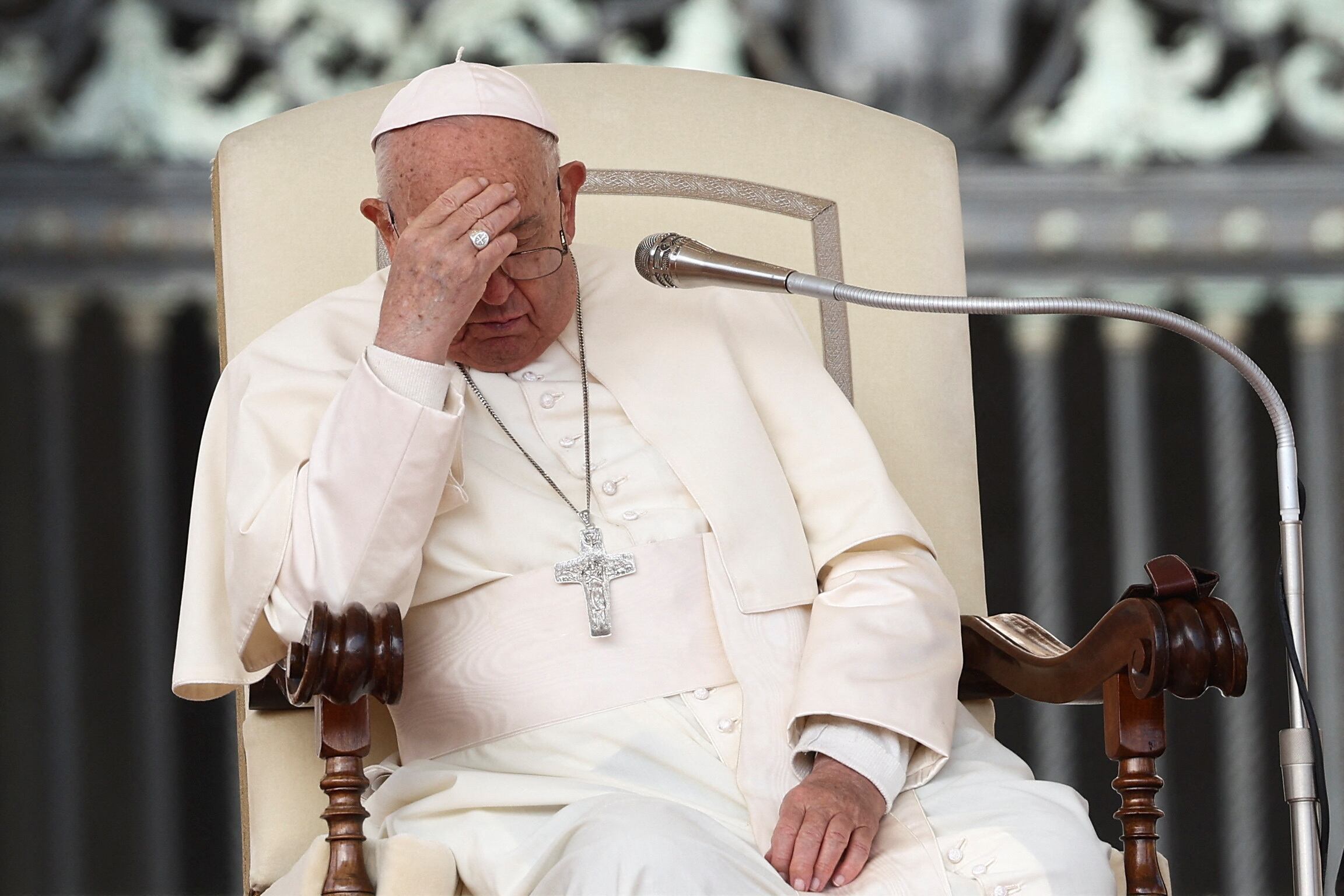 Francisco se reunirá con víctimas que sufrieron abuso por parte de miembros de la iglesia. REUTERS/Guglielmo Mangiapane