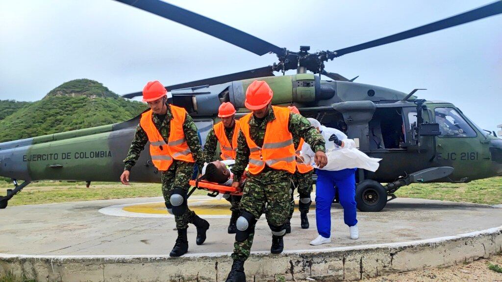 Simulacro Nacional 2023 en Colombia.