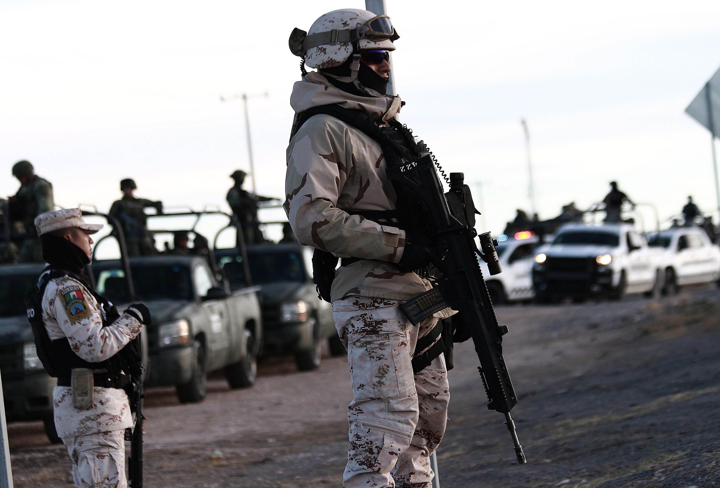 Al menos 31 elementos la Guardia Nacional fueron víctimas de homicidio dolosos en 2023 (Foto: EFE/Luis Torres)
