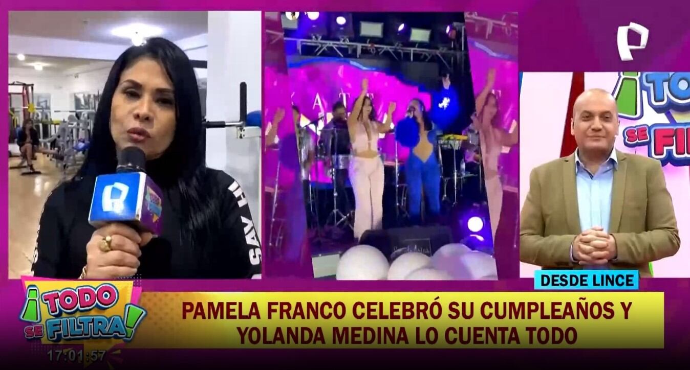 Yolanda Medina y su contundente respuesta sobre la presencia de Christian Cueva en el cumpleaños de Pamela Franco. (Captura: 'Todo se filtra')