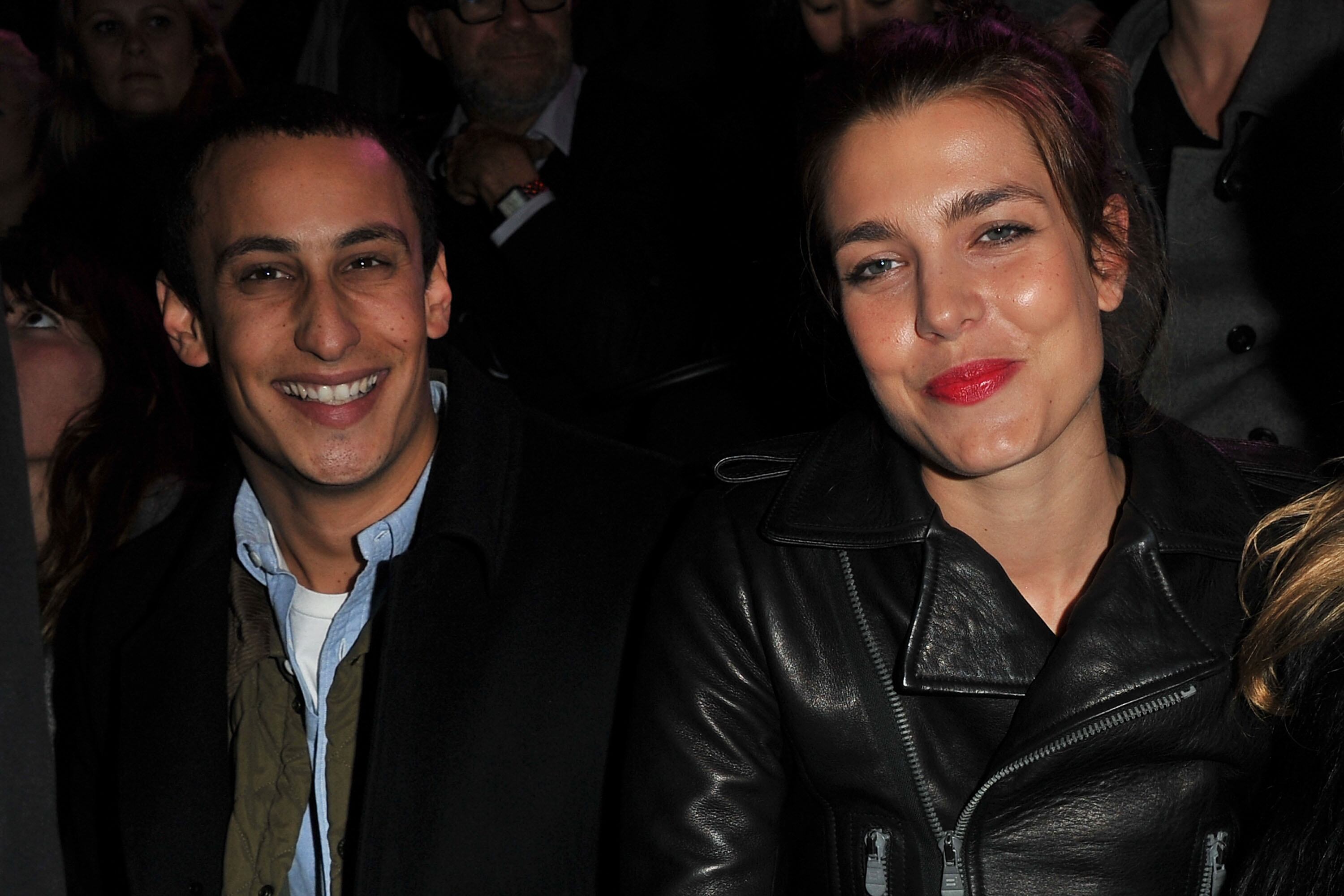 PARIS, FRANCE - JANUARY 24: Alex Dellal and Charlotte Casiraghi attend the Etam Fashion Show Spring/Summer 2011 Collection Launch at Grand Palais on January 24, 2011 in Paris, France.  (Photo by Pascal Le Segretain/Getty Images For Etam)